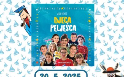 Pozivnica za promociju slikovnice Djeca Pelješca