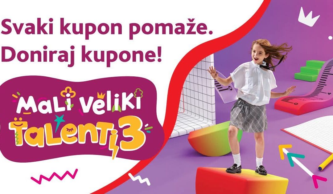 Podržimo našu školu u akciji Mali veliki talenti 3 u organizaciji Konzuma